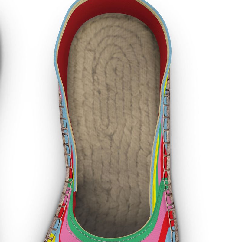 Espadrilles Streifen Bunt