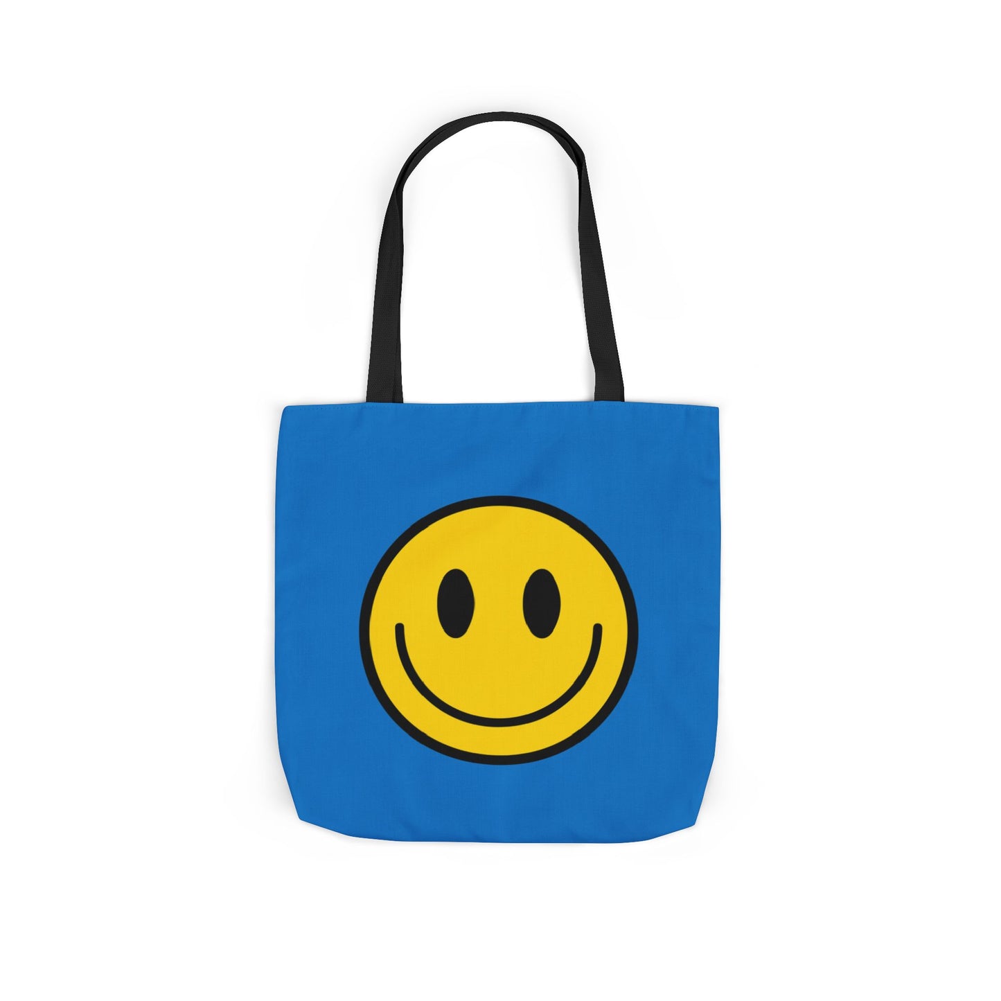 Happy Face Assorted Colors Canvas Tote Bag
