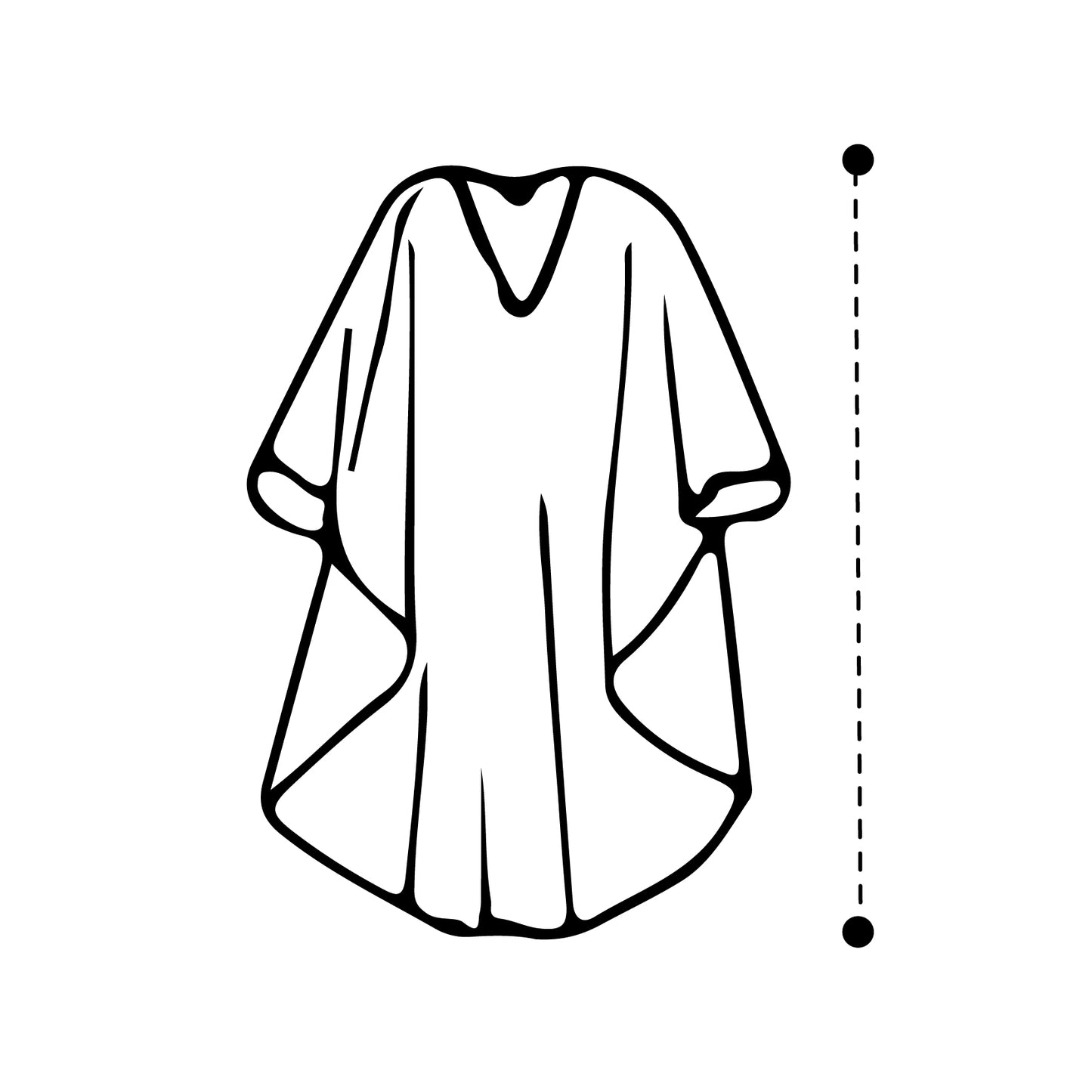 Pop Wave Pastels Kaftan