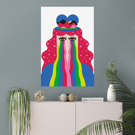 Giclée Fine Art Print - The Subjects Look, The Objects Gaze -Lady version-