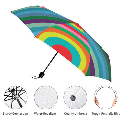 Lightweight 3-fold Umbrella geometric shapes