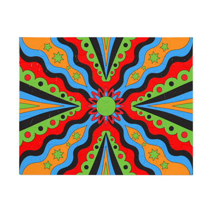 Jigsaw Puzzle Psychedelic  (30, 110, 252, 500,1000-Piece)