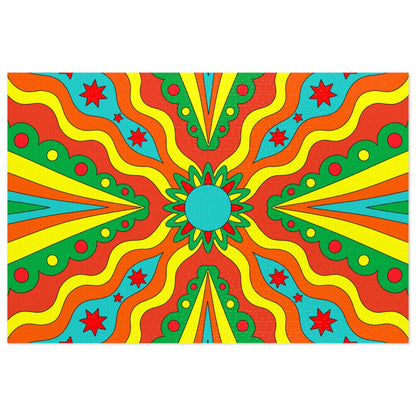 Jigsaw Puzzle Psychedelic  (30, 110, 252, 500,1000-Piece)