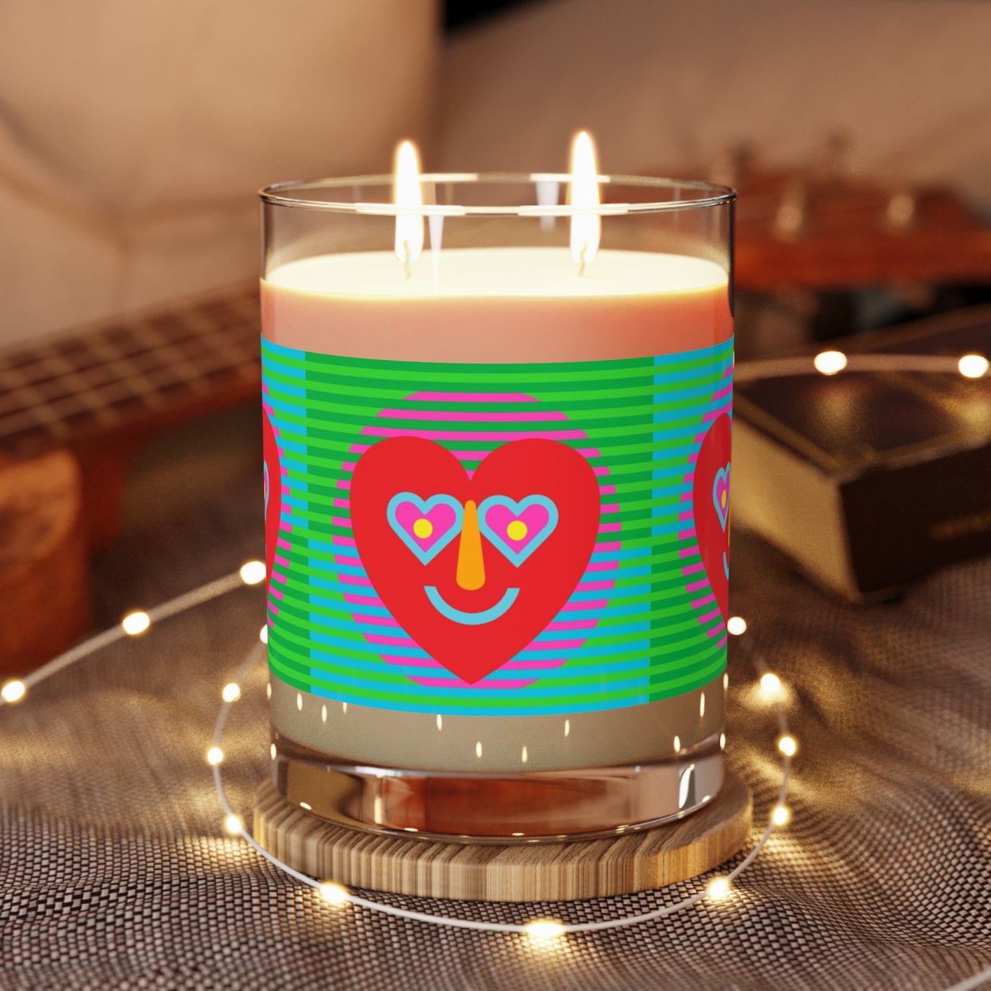 Scented Candle - Full Glass, 11oz Gift´s Heart