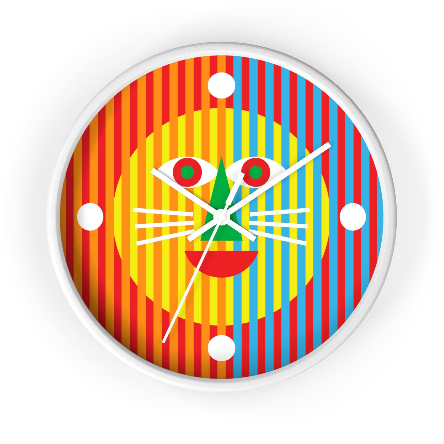 Wall Clock Tiger