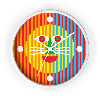 Wall Clock Tiger