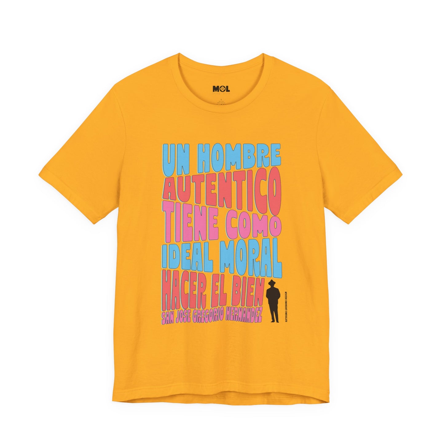 Unisex Tee - Design San José Gregorio Hernández Poster - Winner in United Design Messages to Humanity