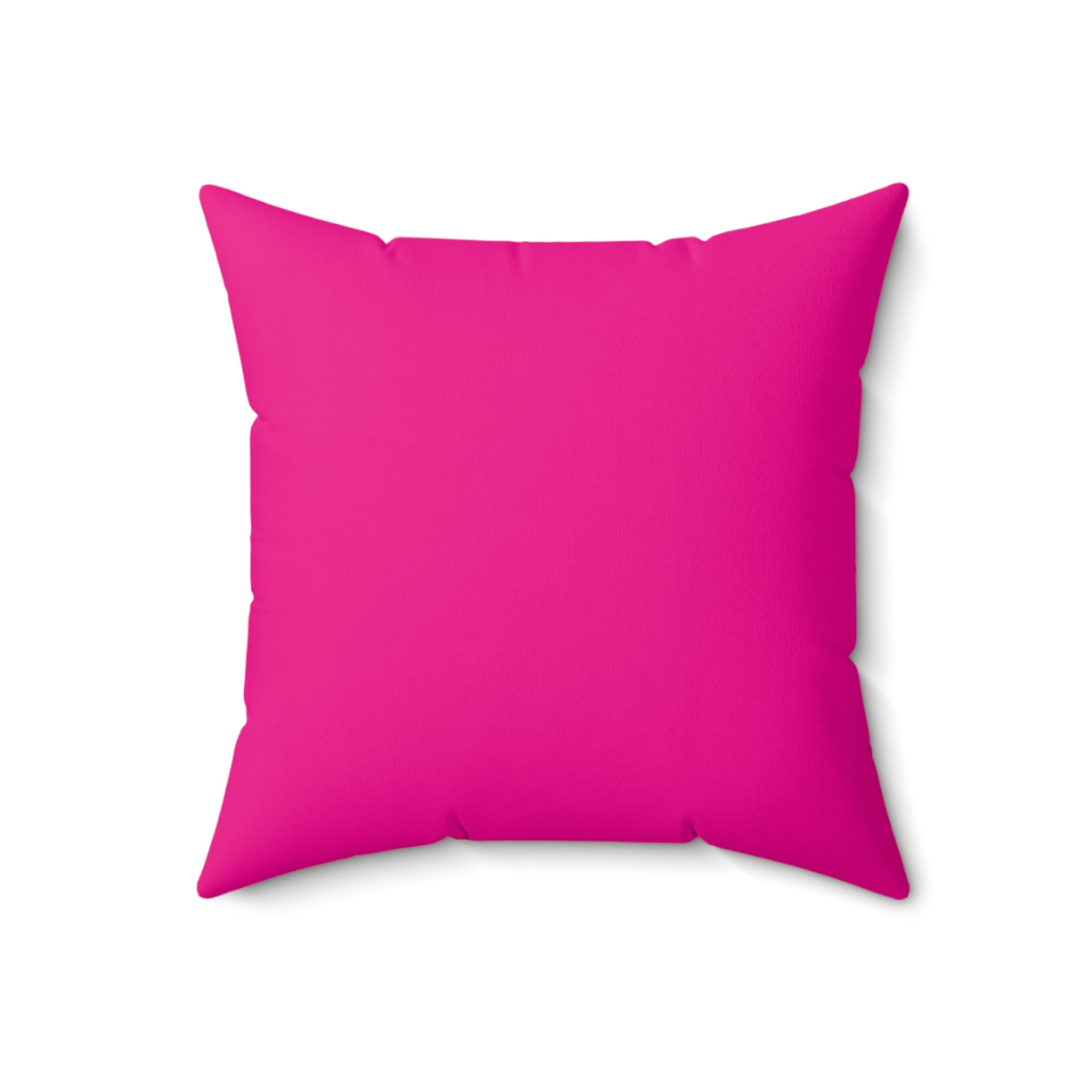 Faux Suede Square Pillow Jacks green - fushia