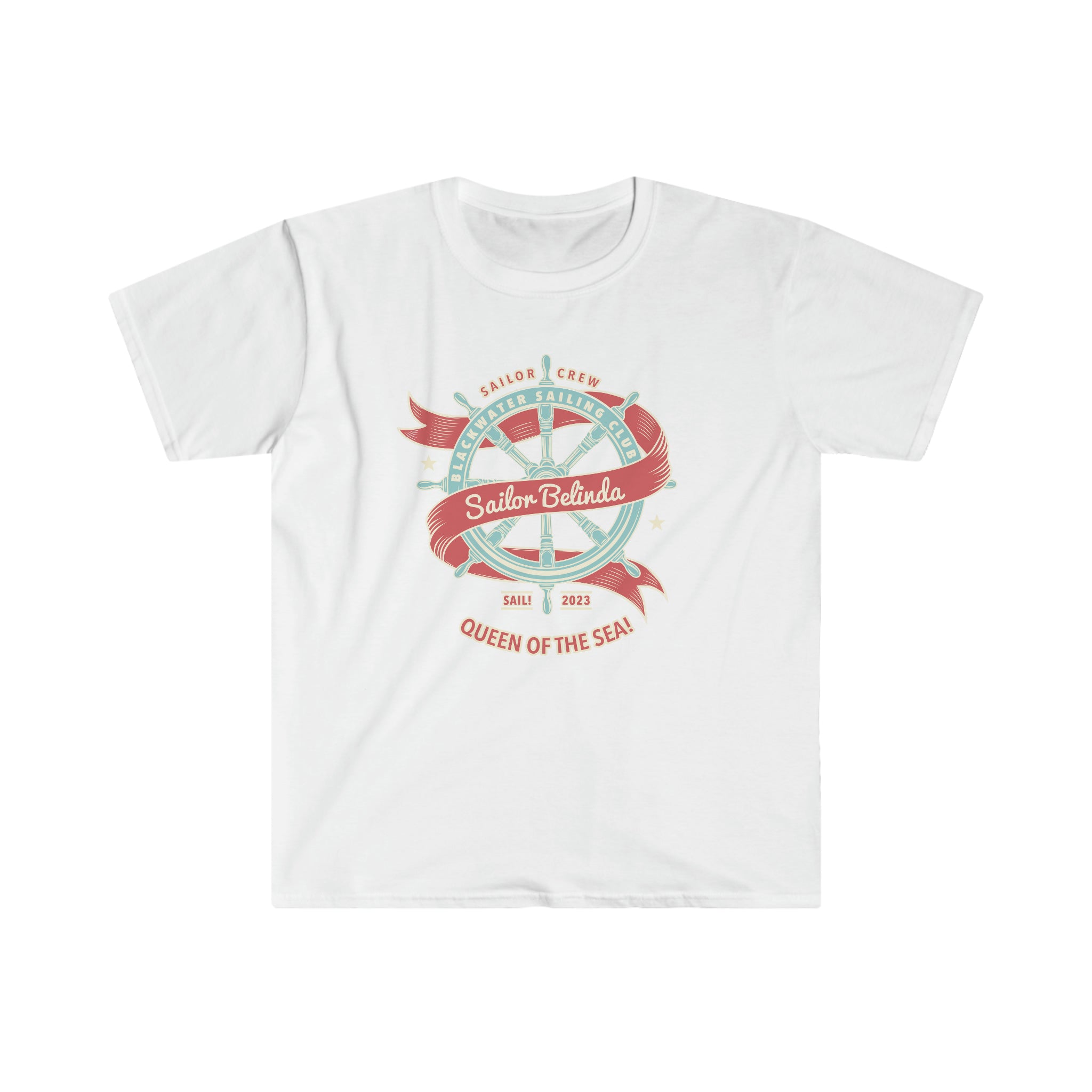 Camiseta Softstyle unisex - Flotilla de Croacia 2023 - ¡Con nombre personalizado! 3 colores 