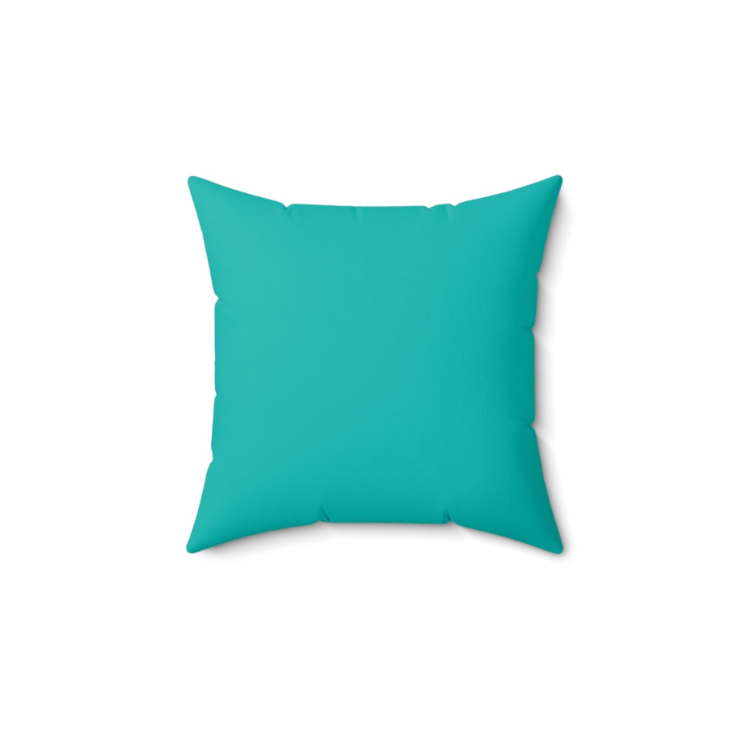 Faux Suede Square Pillow Jacks fushia - turquoise