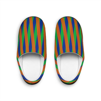 Men's Indoor Slippers - Art Stripes