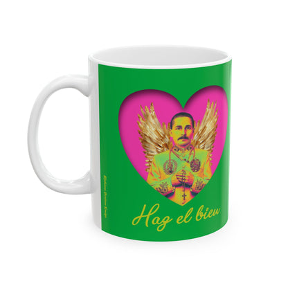 Ceramic Mug, (11oz, 15oz) San José Gregorio Hernández Pop 1