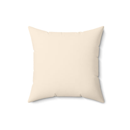 Faux Suede Square Pillow Jacks grey - off white