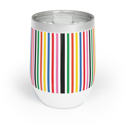 Chill Wine Tumbler Stripes V