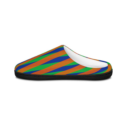 Men's Indoor Slippers - Art Stripes