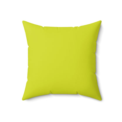 Faux Suede Square Pillow Jacks red - pistachio