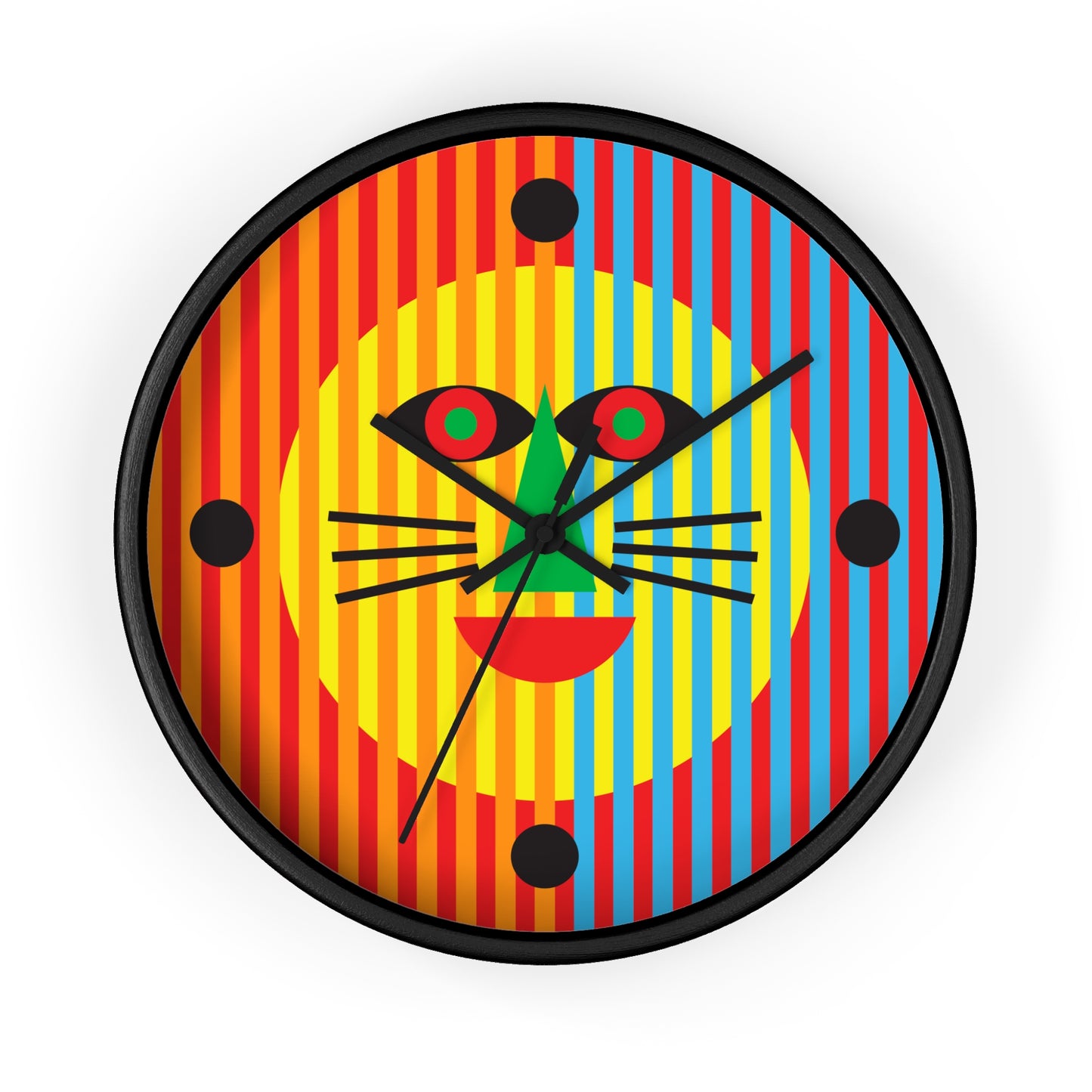 Wall Clock Tiger