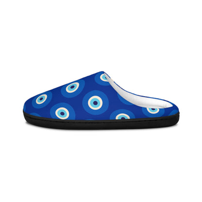 Men's Indoor Slippers - Turkish Eye pattern