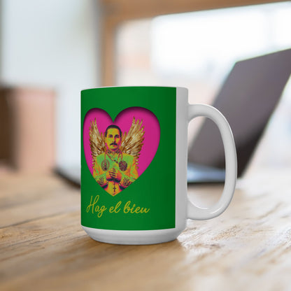 Ceramic Mug, (11oz, 15oz) San José Gregorio Hernández Pop 1
