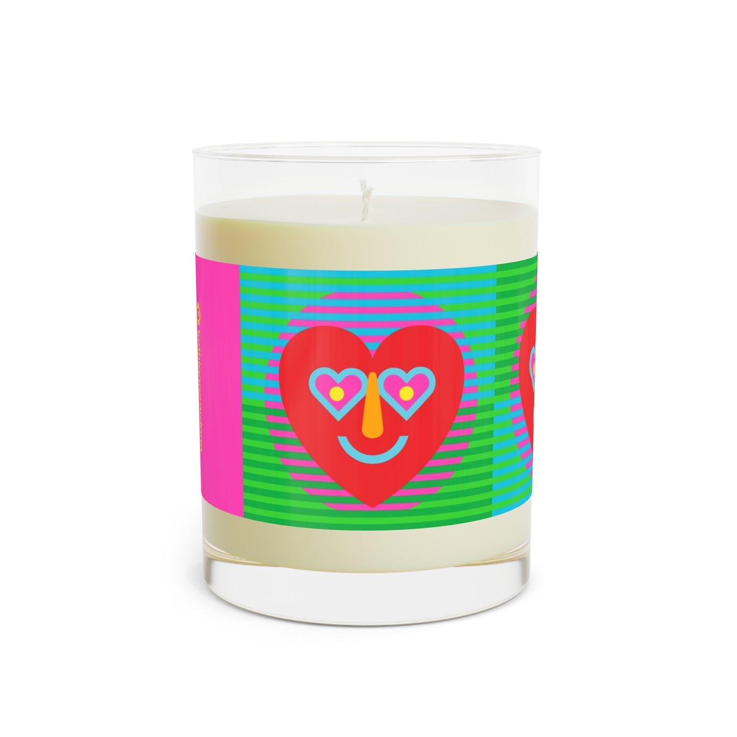 Scented Candle - Full Glass, 11oz Gift´s Heart