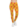 Women's Casual Leggings (AOP) Red Hearts