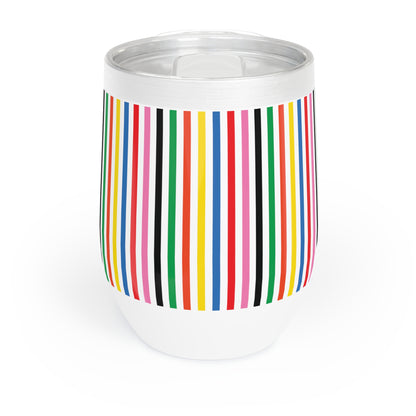 Chill Wine Tumbler Stripes V