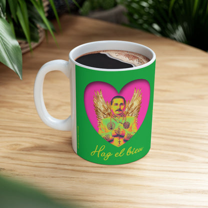 Ceramic Mug, (11oz, 15oz) San José Gregorio Hernández Pop 1