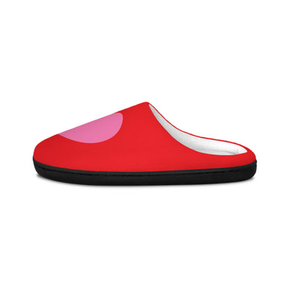 Women's Indoor Slippers - Hearts