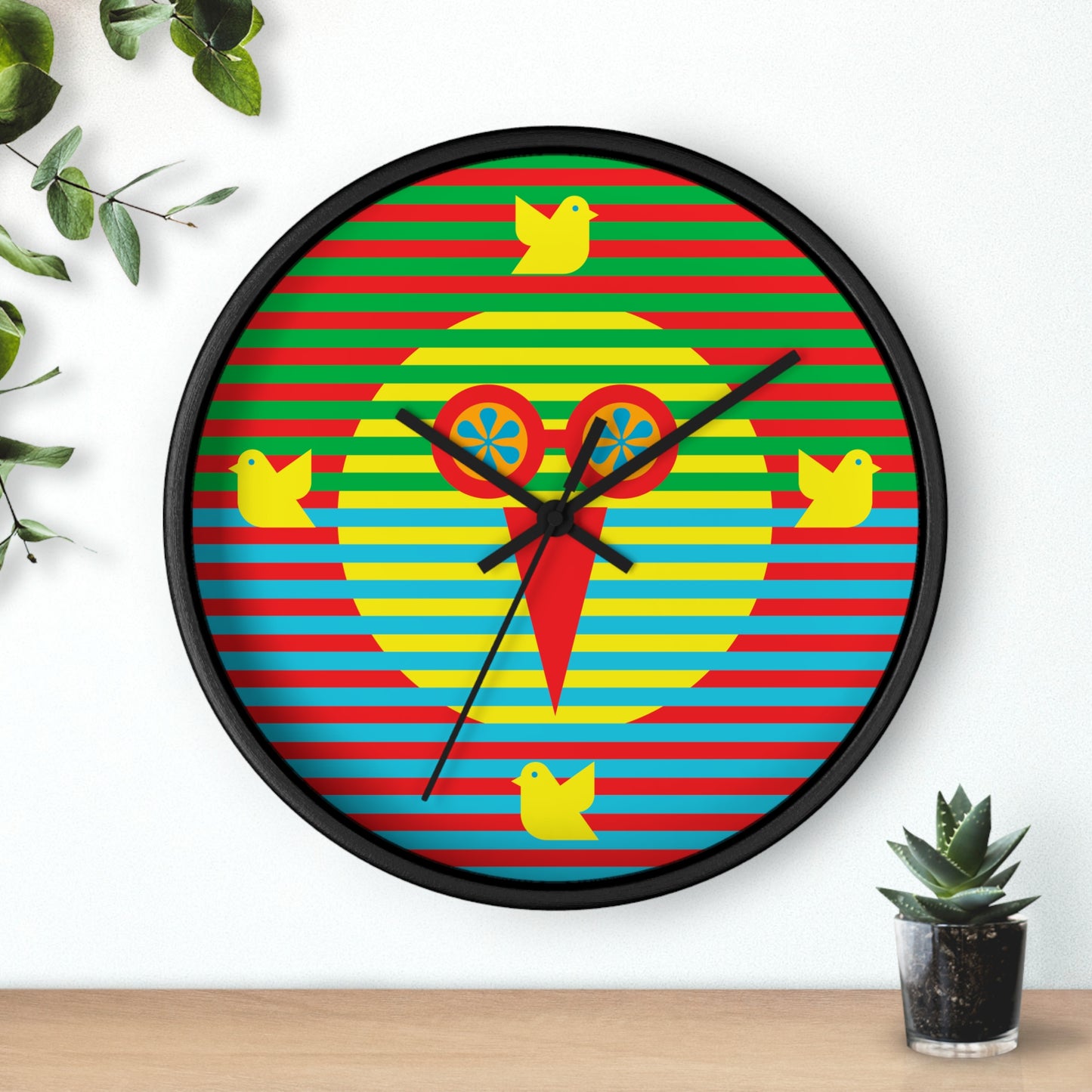 Wall Clock Birdie