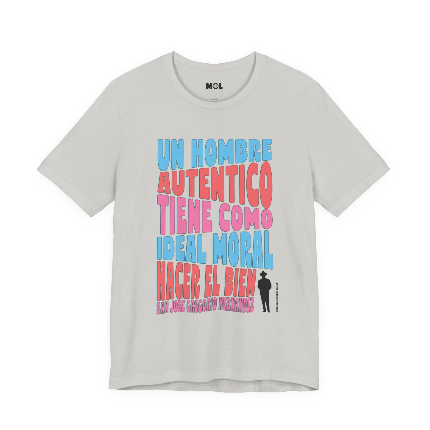 Unisex Tee - Design San José Gregorio Hernández Poster - Winner in United Design Messages to Humanity