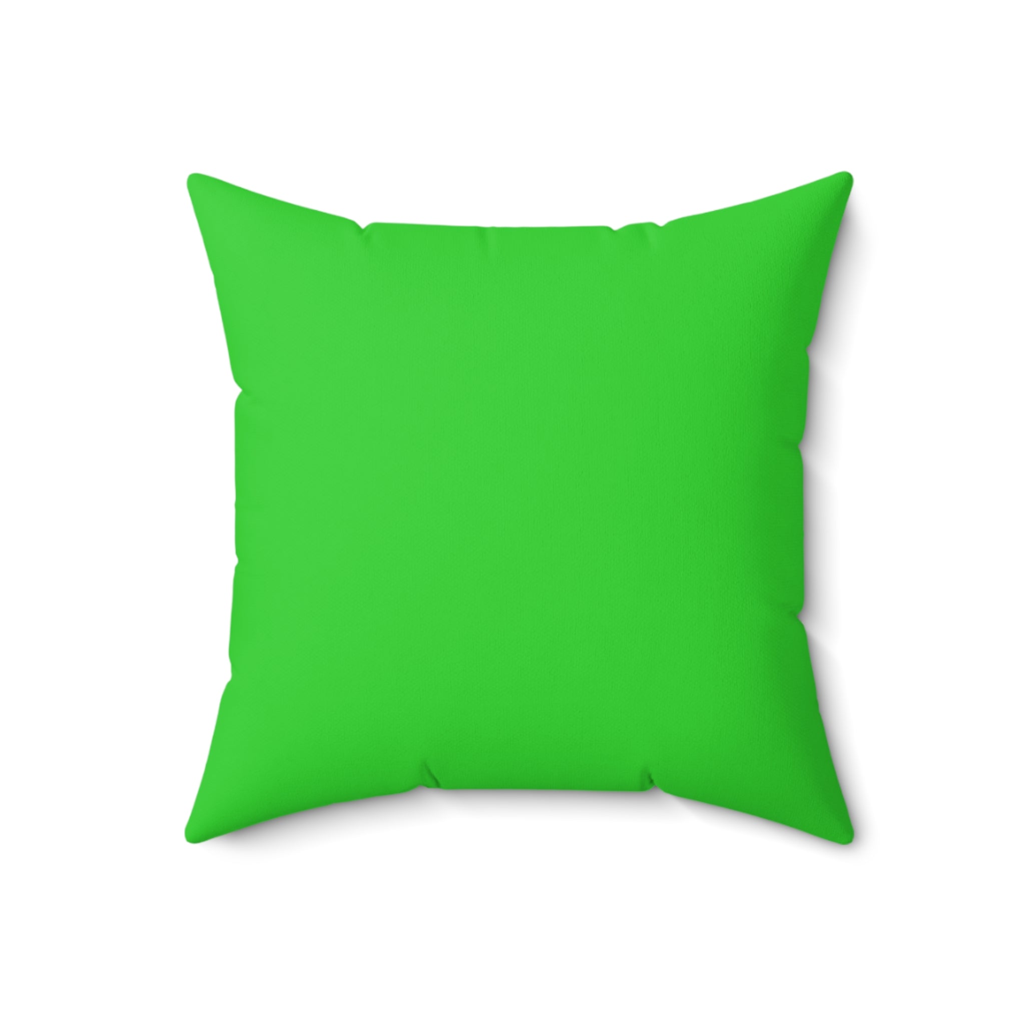 Faux Suede Square Pillow Jacks pink - green