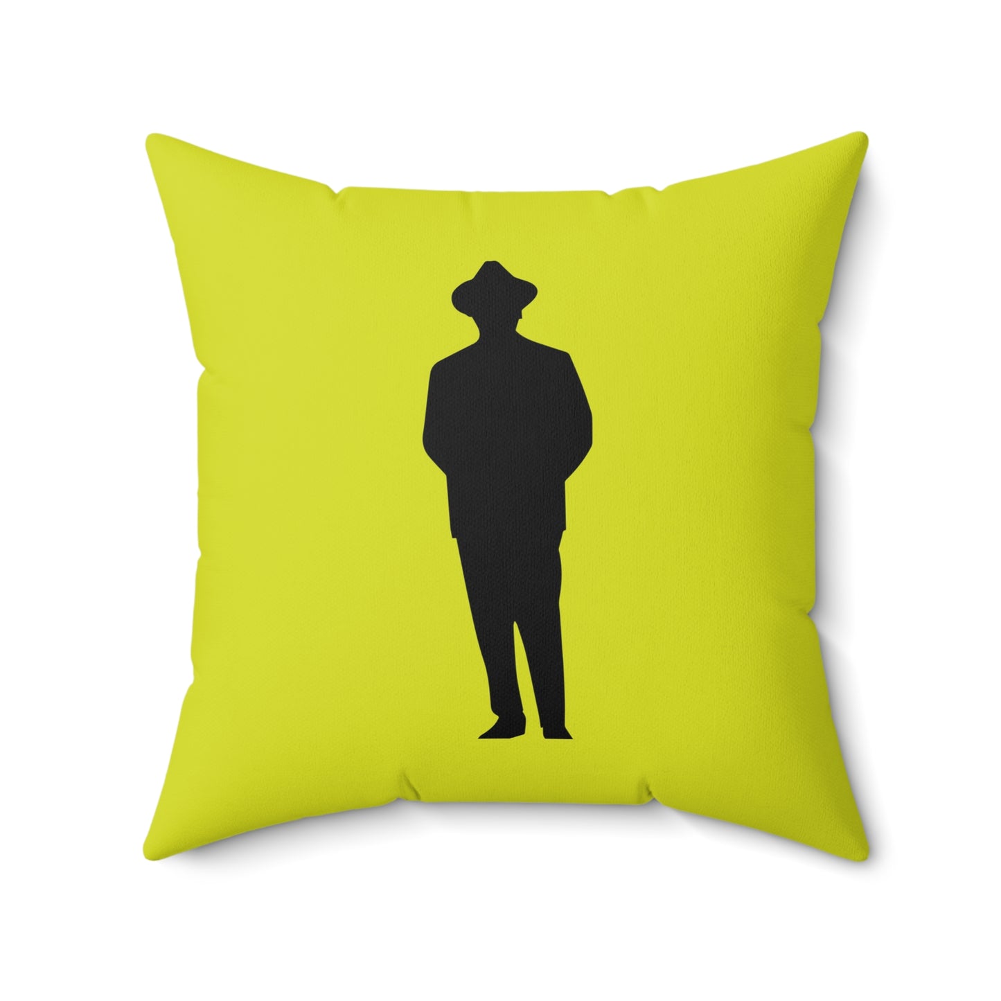 Faux Suede Square Pillow José Gregorio Hernández  Poster - Winner in United Design Messages to Humanity