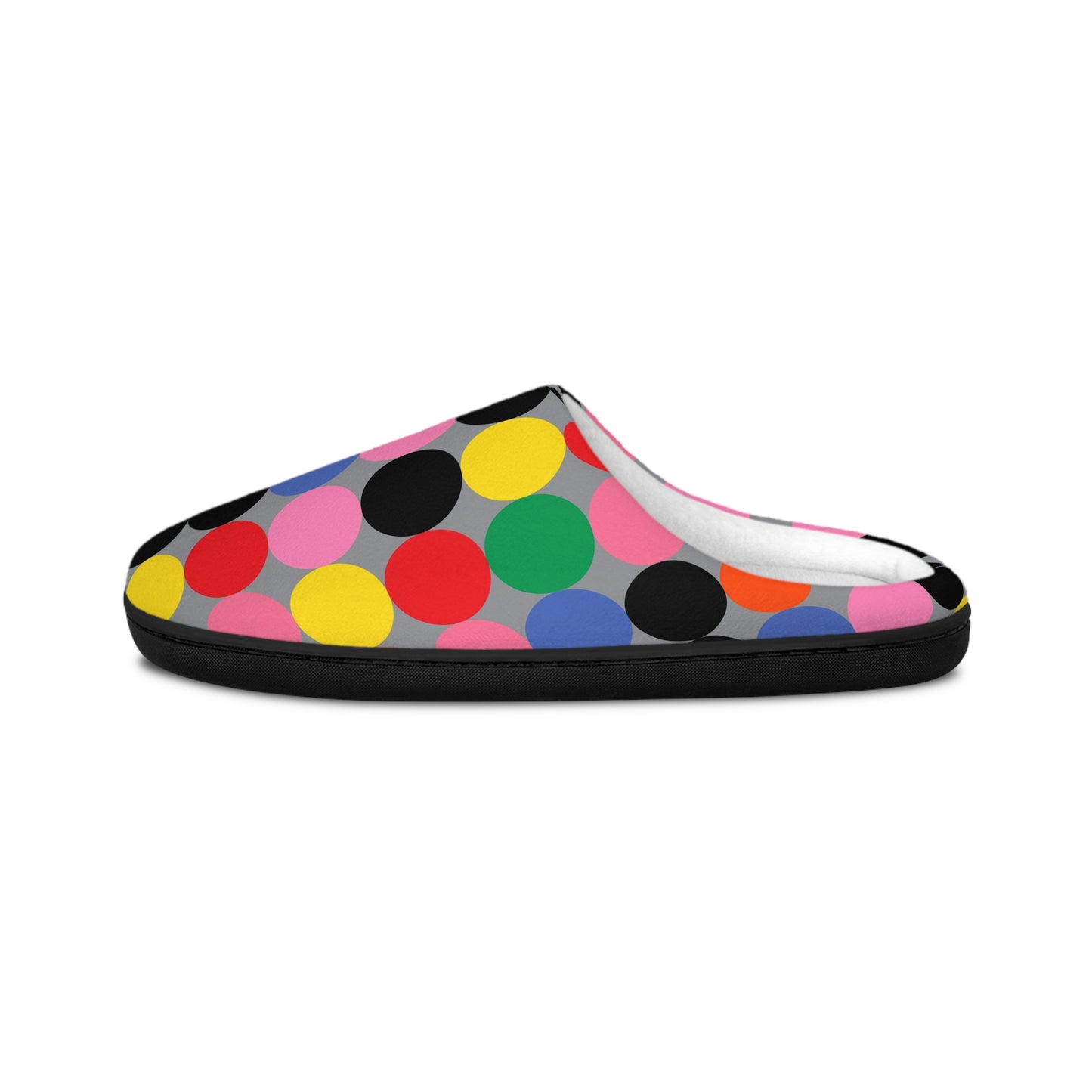 Women's Indoor Slippers - Collorful Dots