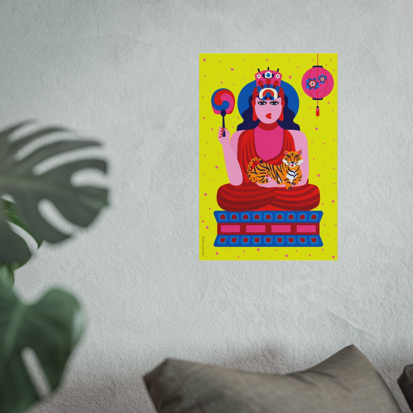 Giclée Fine Art Print  - Anyeong Korea - Buddha Statue, Seokguram Grotto