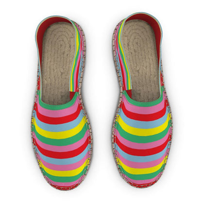 Espadrilles Streifen Bunt 