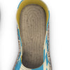 Espadrilles Checked blue and off white