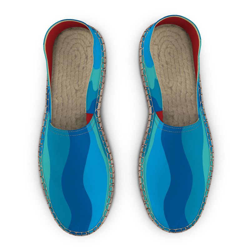 Espadrilles Waves Blue