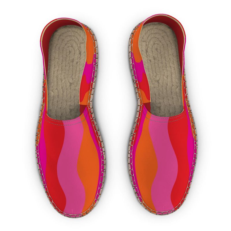 Espadrilles Waves Reds