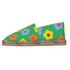 Espadrilles Flowers green