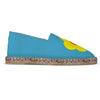 Espadrilles Flowers yellow and blue