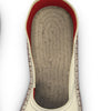 Espadrilles Heart red and ivory