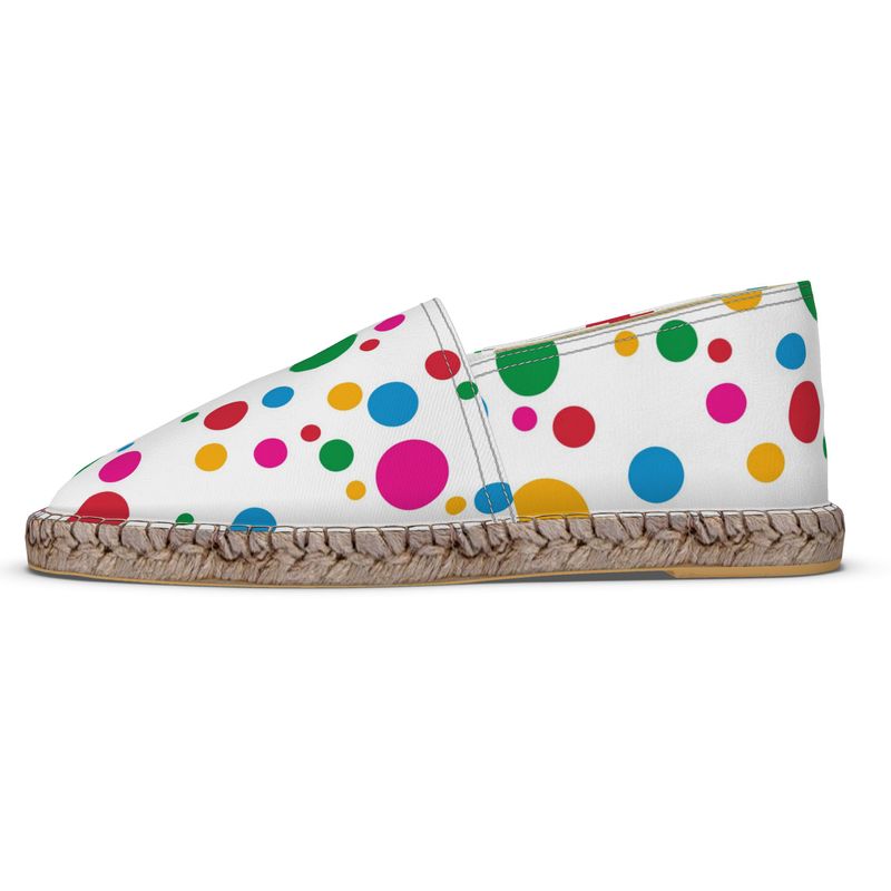 Espadrilles Dots colorfull