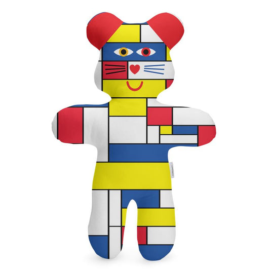 Teddy Bear Mondrian style