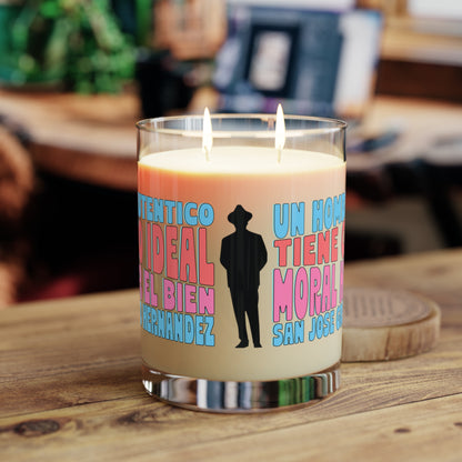 Scented Candle - Full Glass, 11oz - San José Gregorio Hernández Poster - Winner in United Design Messages to Humanity