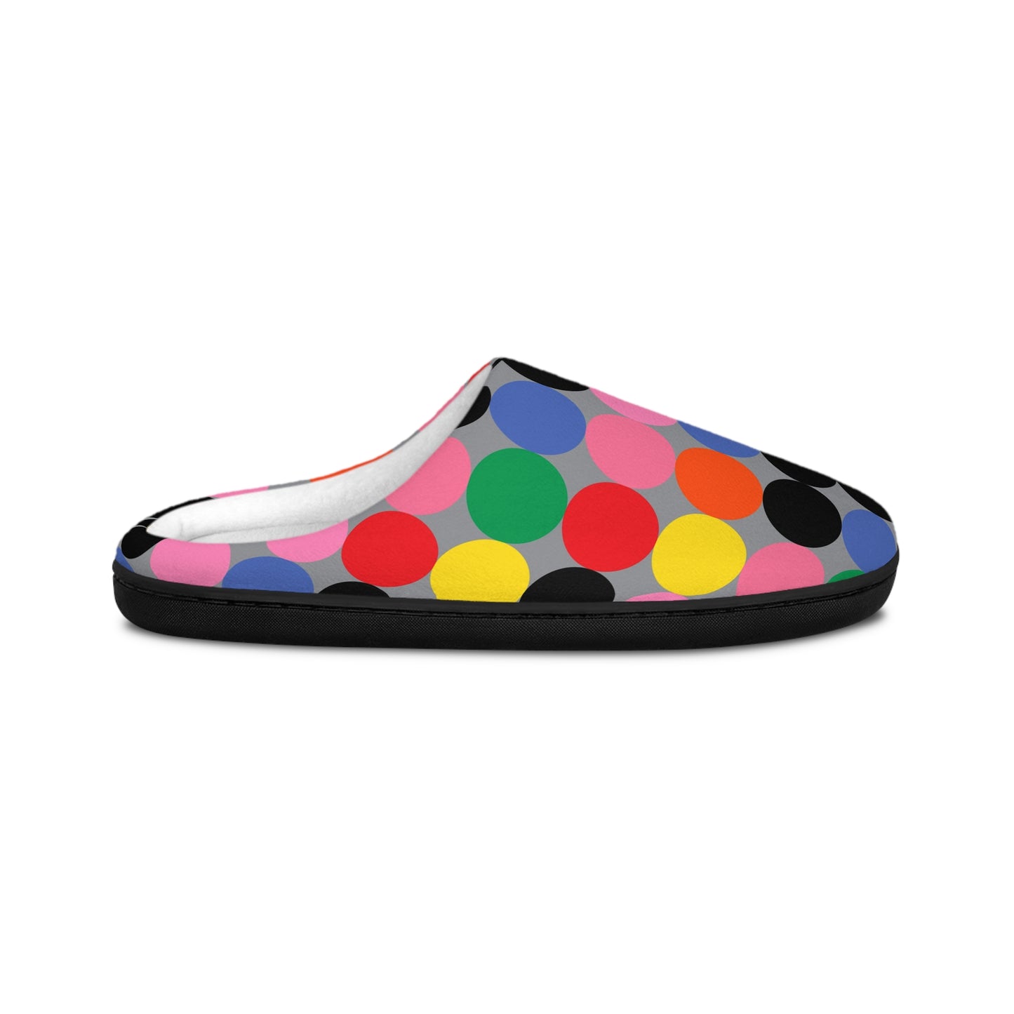 Women's Indoor Slippers - Collorful Dots