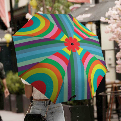 Lightweight 3-fold Umbrella geometric shapes