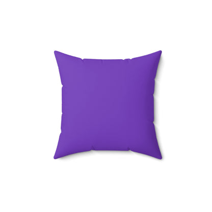 Faux Suede Square Pillow Jacks pistachio - purple