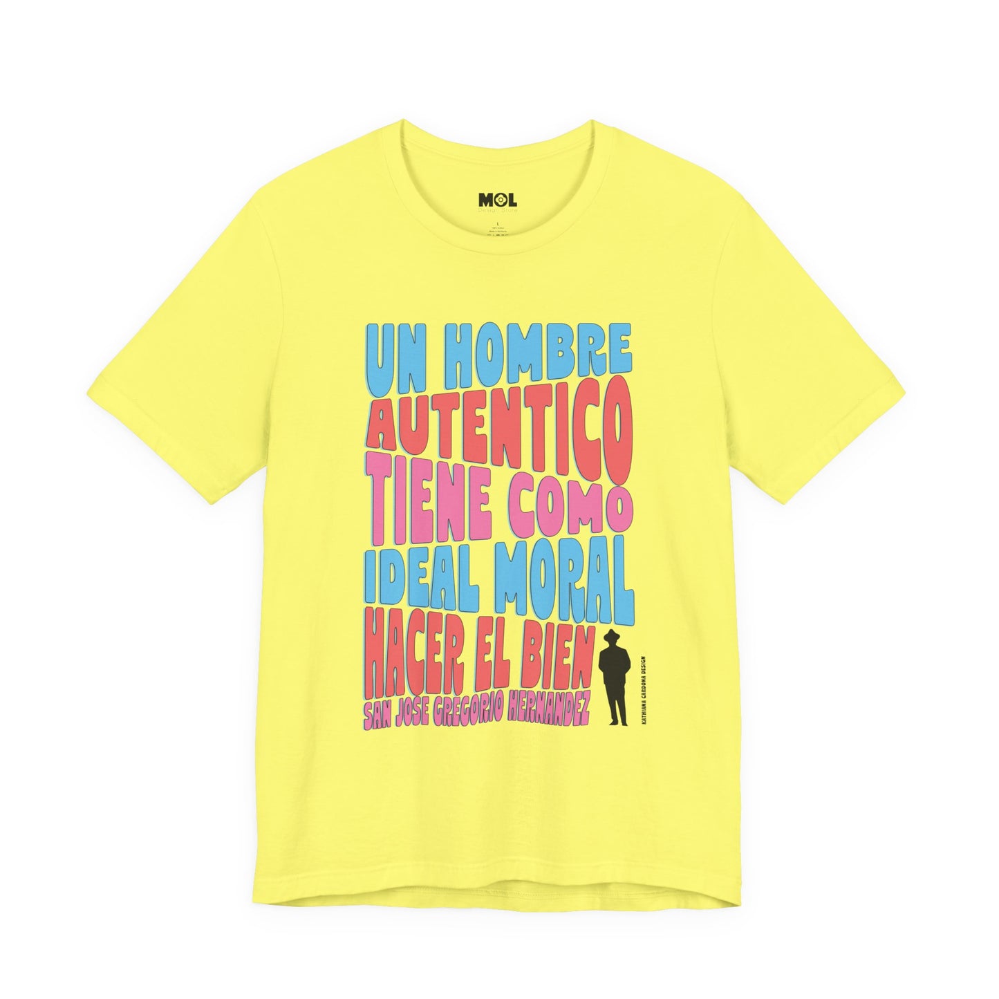 Unisex Tee - Design San José Gregorio Hernández Poster - Winner in United Design Messages to Humanity