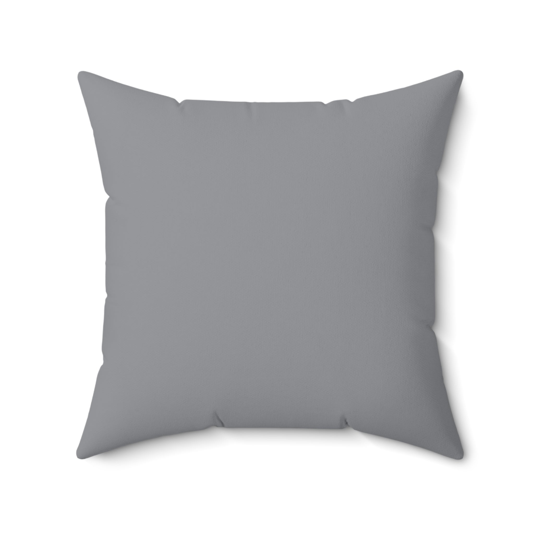 Faux Suede Square Pillow Jacks off white - grey