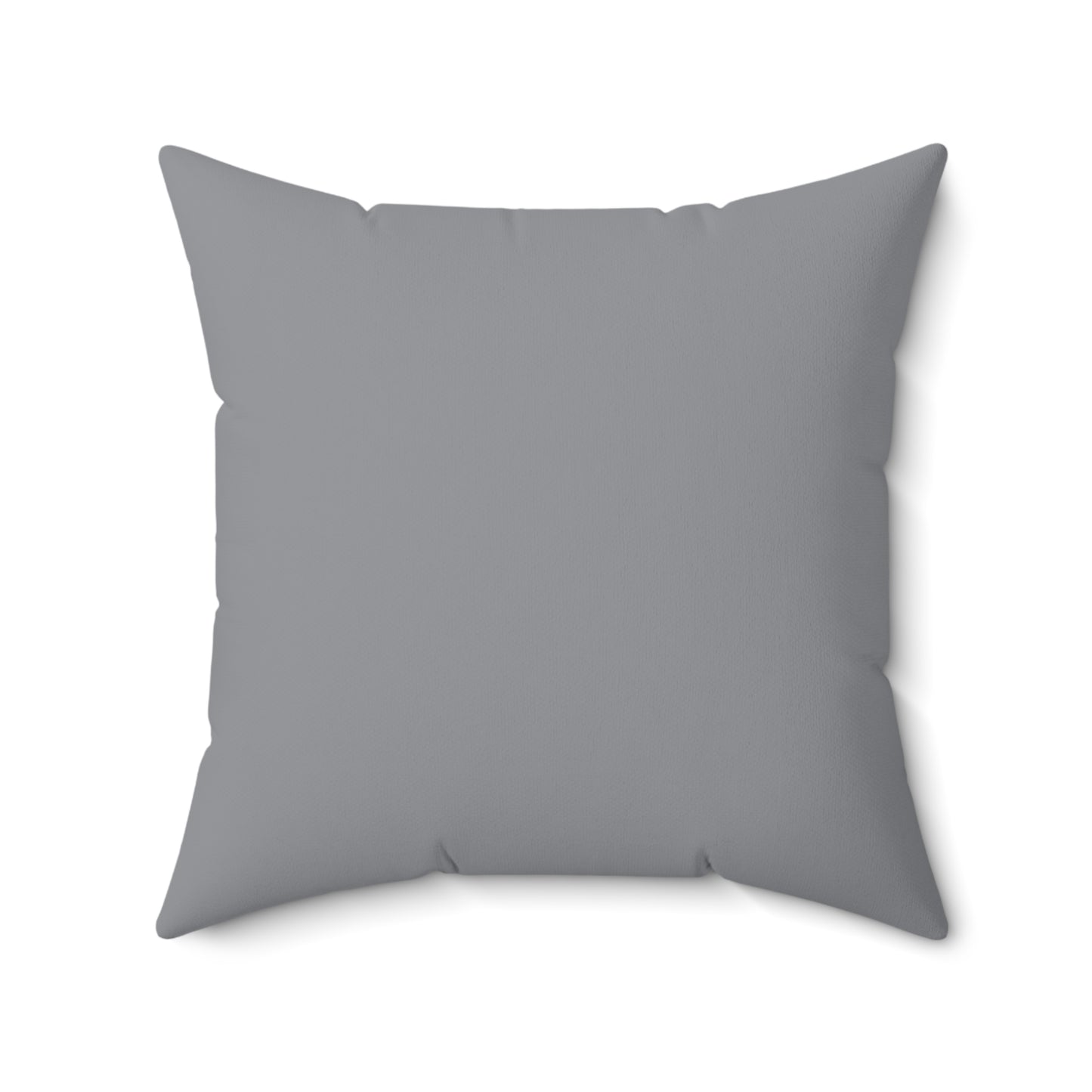 Faux Suede Square Pillow Jacks off white - grey